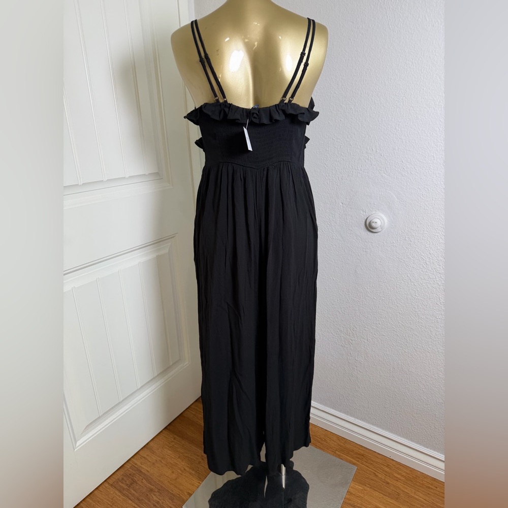 American Eagle Outfitters Black Sleeveless Jumpsuit S - Picture 5 of 9